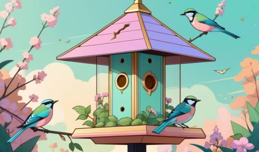 Кормушка для птиц из дерева или пластика