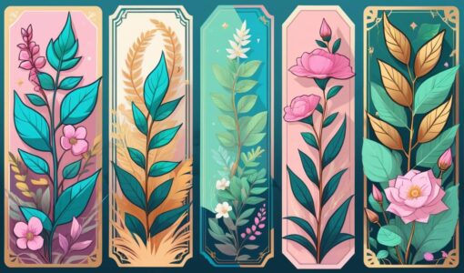 Создайте индивидуальные закладки из природных материалов — листьев, цветов и веточек — для книгоманов