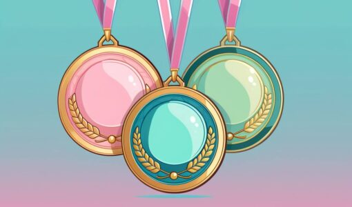 Медали с подвеской в форме мяча или ракетки