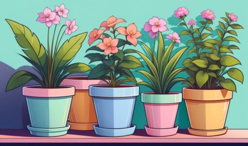 Кашпо для цветов с росписью