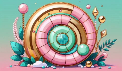 Игрушка-спираль из бисера