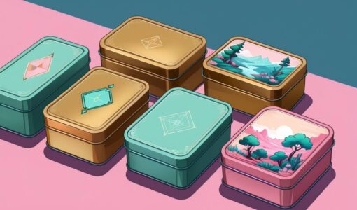 Персонализированные жестяные банки для хранения мелочей с ручными росписями — функциональный и красивый подарок